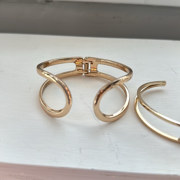 Gold Cuff Bracelets - Picture 5 of 5